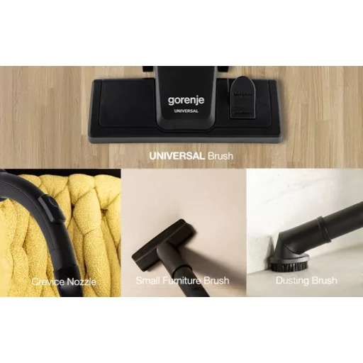 Gorenje VCE01G4AEBK Porzsák nélküli porszívó