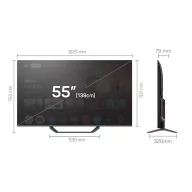 Tesla Q55E655GUS UHD QLED google smart TV