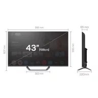 Tesla Q43E655GUS UHD QLED google smart TV