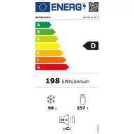 Whirlpool W9 931D IX 3 alulfagyasztós hűtőszekrény