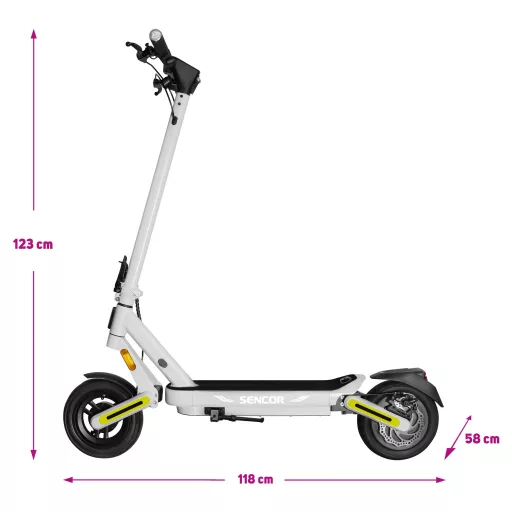 Sencor SCOOTER S71 LIGHT elektromos roller