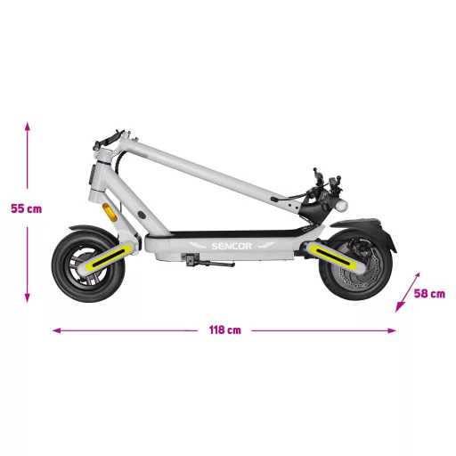 Sencor SCOOTER S71 LIGHT elektromos roller