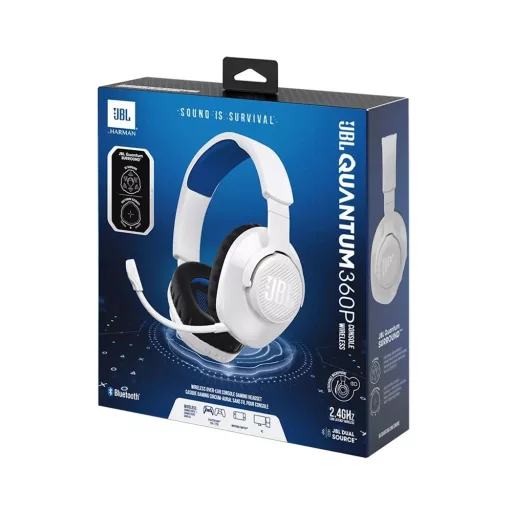 JBL Q360PWLWHTBLU gamer fejhallgató