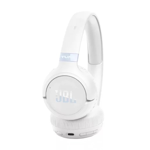 JBL TUNE 680 NC WHT, BT, zajszűrős fejhallgató, fehér
