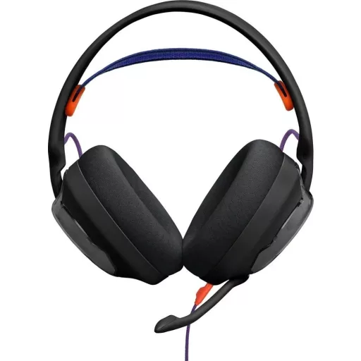 JBL QUANTUM250 BLK, gamer fejhallgató, fekete