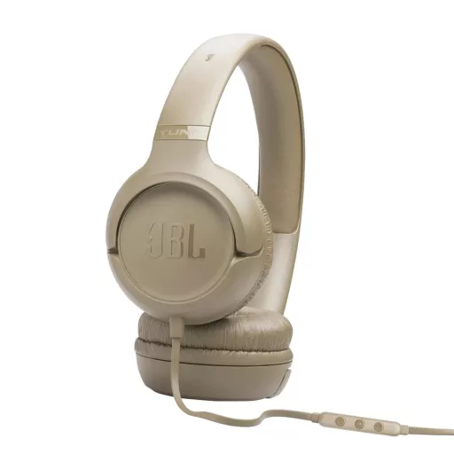 JBL T530CBEG USB-C vezetékes fejhallgató, beige
