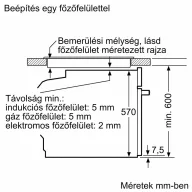 Bosch HBA534BW3 beépíthető sütő