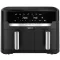 Tefal EY9428E0 XXL Dual Easy Fry 11L Black forrólevegős sütő