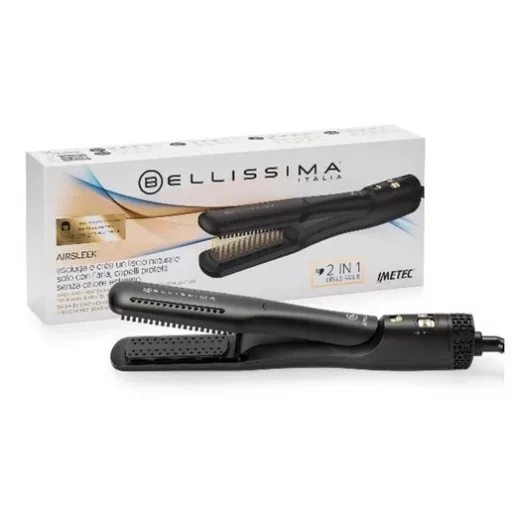 Imetec 11967 airsleek 2 az 1-ben meleg levegős hajsimító