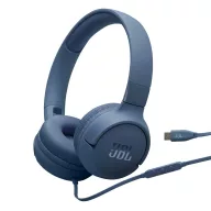 JBL TUNE 530C BLU, USB-C vezetékes fejhallgató, kék