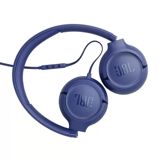 JBL TUNE 530C BLU, USB-C vezetékes fejhallgató, kék