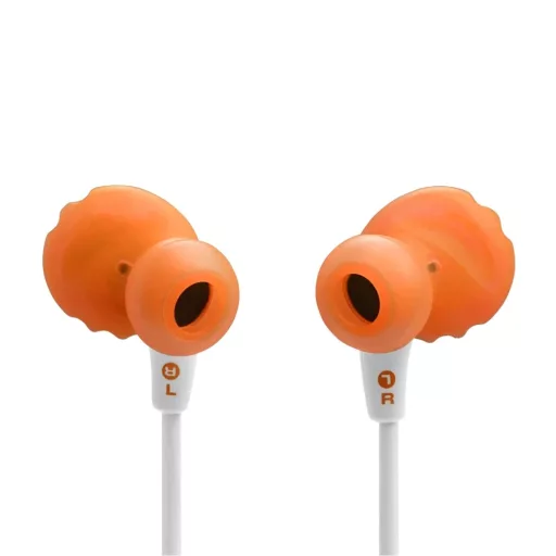JBL ENDURANCE RUN3 CWHT, vezetékes USB-C , sport fülhallgató, fehér