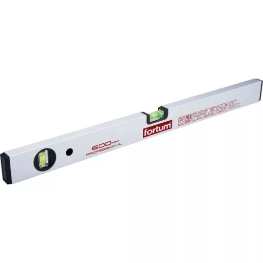 Fortum 4783590 alu vízmérték, elektronikusan kalibrált libella, 2000 mm
