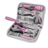 Extol Lady 6595 23 db-os szerszámkészlet, rózsaszín