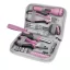 Extol Lady 6595 23 db-os szerszámkészlet, rózsaszín