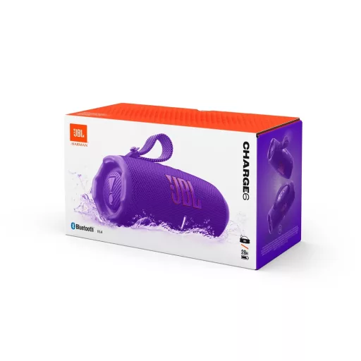 Jbl CHARGE6PUR Charge 6 bluetooth hangszóró, lila