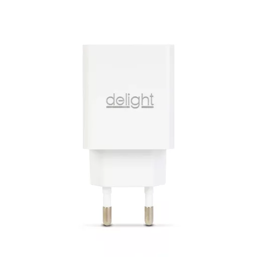 Delight 55039-2WH adapter, 2usb, fehér