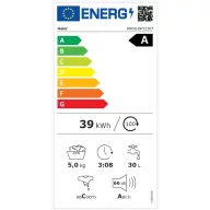 Haier HW50-BP12307U1-S elöltöltős mosógép