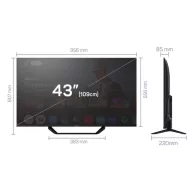 Tesla 43E655BUS UHD Google Smart LED TV