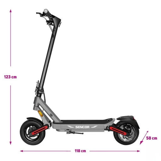 Sencor SCOOTER S71 DARK elektromos roller
