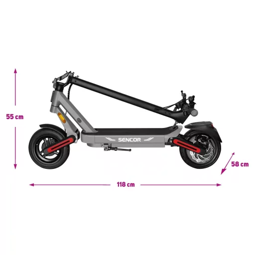 Sencor SCOOTER S71 DARK elektromos roller