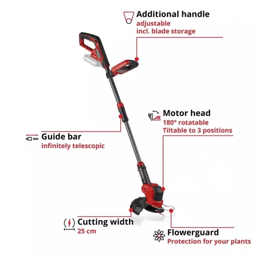 Einhell GE-CT 18/25-1 LI-SOLO akkus fűszegélynyíró