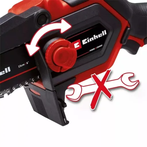 Einhell GE-PS 18/15 LI HOLSTER KIT akkumulátoros ritkító láncfűrész