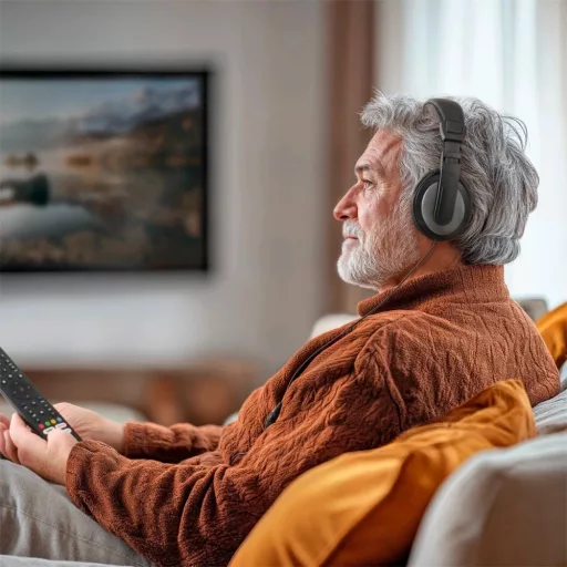 Hama 00221782 "Shell II. TV" sztereó fejhallgató, 6 m, fekete/ezüst