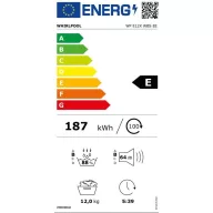 Whirlpool WP E12X WBS EE hőszivattyús szárítógép 12 kg