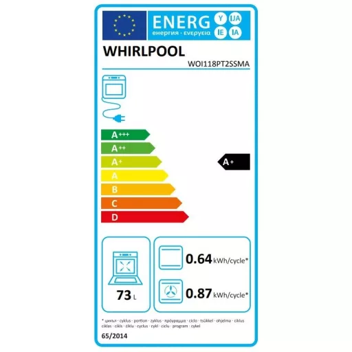 Whirlpool WOI118PT2SSMA beépíthető elektromos sütő