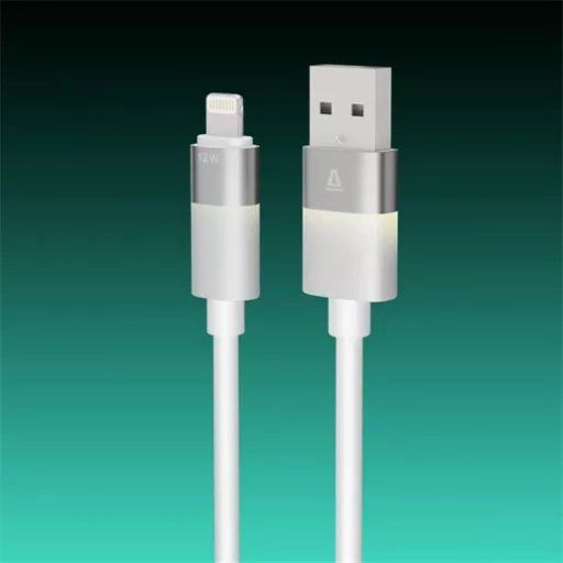 Avax CB 310 Glowy USB-A - Lightning kábel, 1m 