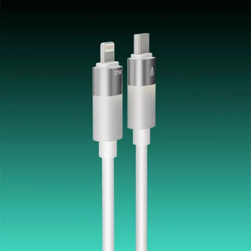 Avax CB315 Glowy 27W USB-C - Lightning kábel, 1m