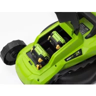   Fieldmann FZR 70335-A fűnyíró akkus 2-200 mAh akkumulátorral