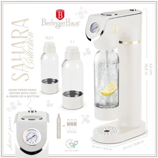 Berlinger Haus BH/8556N szódagép patron nélkül