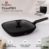 Berlinger Haus BH/8355 grill serpenyő fedővel, 28 cm