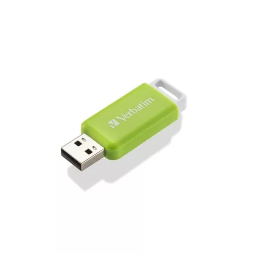 Verbatim 49454 "Databar" 32GB, USB 2.0 pendrive, zöld