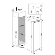 Whirlpool WHSD18F013C2 P beépíthető fagyasztószekrény