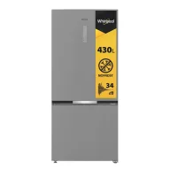 Whirlpool WHK2 6614 X6E alulfagyasztós hűtő 400/170 L