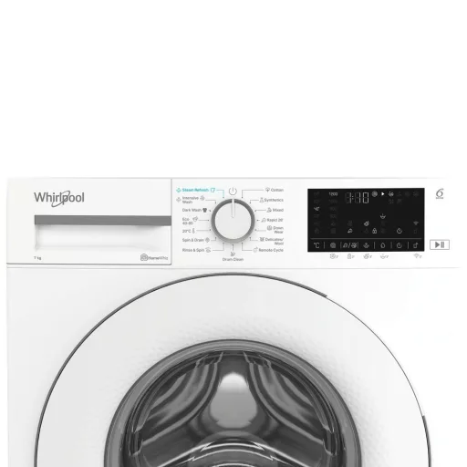Whirlpool WAM 762W EE keskeny elöltöltős mosógép gőz funkcióval, 7 kg