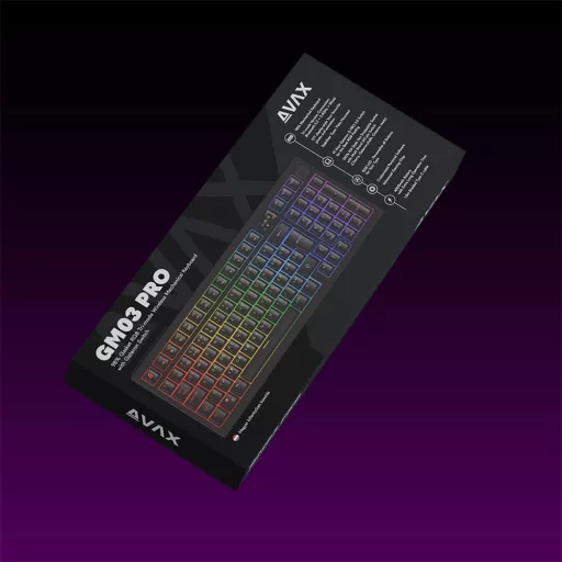 Avax GM03Y_PRO gamer billentyűzet