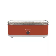   Barbecook BC-ELE-1001 E-Carlo elektromos asztali grill, piros