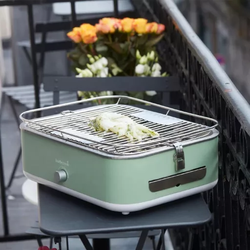 Barbecook BC-ELE-1002 E-Carlo elektromos asztali grill, zöld