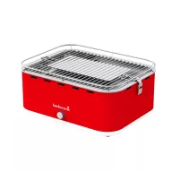 Barbecook BC-CHA-1019 Carlo asztali faszenes grill, piros,