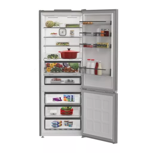 Whirlpool WHK2 6494 X6E alulfagyasztós hűtő 340/150 L