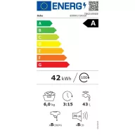   Beko TB621EESEE felültöltős mosógép, 6 kg inverteres motor