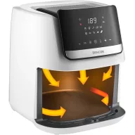 Sencor SFR 6551WH-EUE3 forrólevegős sütő 6,5 L
