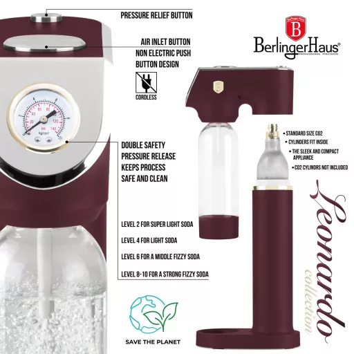 Berlinger Haus BH/8555 szódagép patron nélkül