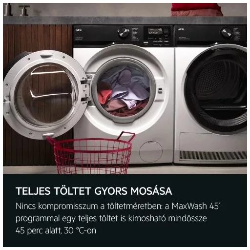 AEG LFR6D844E elöltöltős mosógép