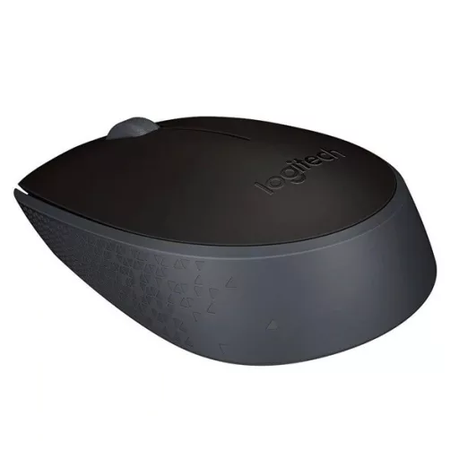 Logitech M171 vezeték nélküli optikai egér, fekete-szürke (910-004424)