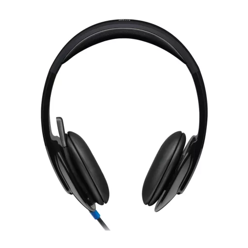 Logitech H540 981-000480 Headset vezetékes fejhallgató, USB, mikrofon, hangerőszabályzó, fekete
